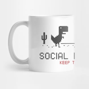 Social distancing Mug